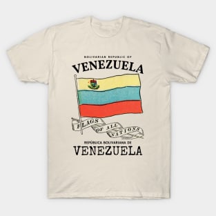 Classic Venezuela Country Flag T-Shirt